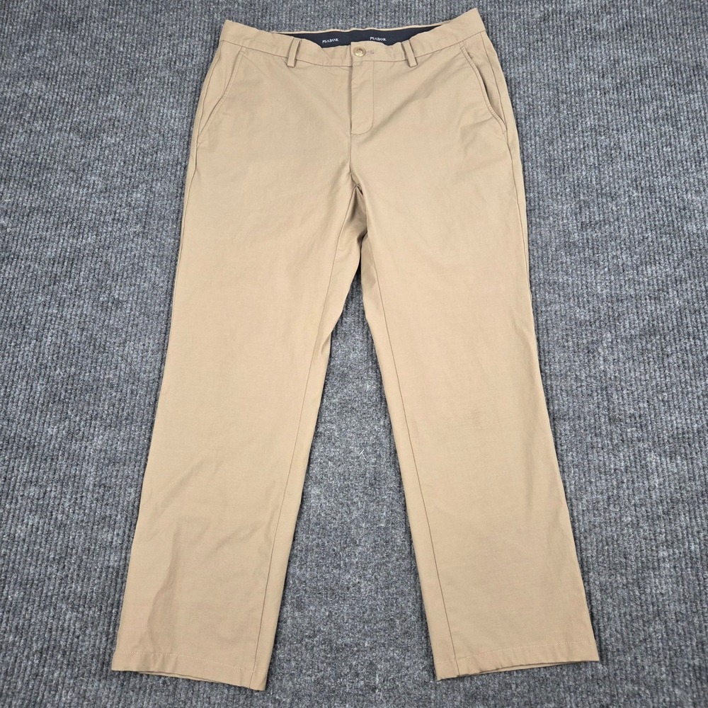 Jos. A. Bank Traveler Slim Fit‎ Chino Pants Mens 32x30(27) Cotton Blend Stretch